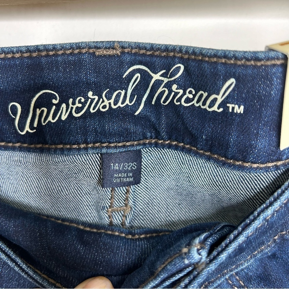 NWT Universal Thread Mid Rise Skinny 14 Short - Picture 8 of 11